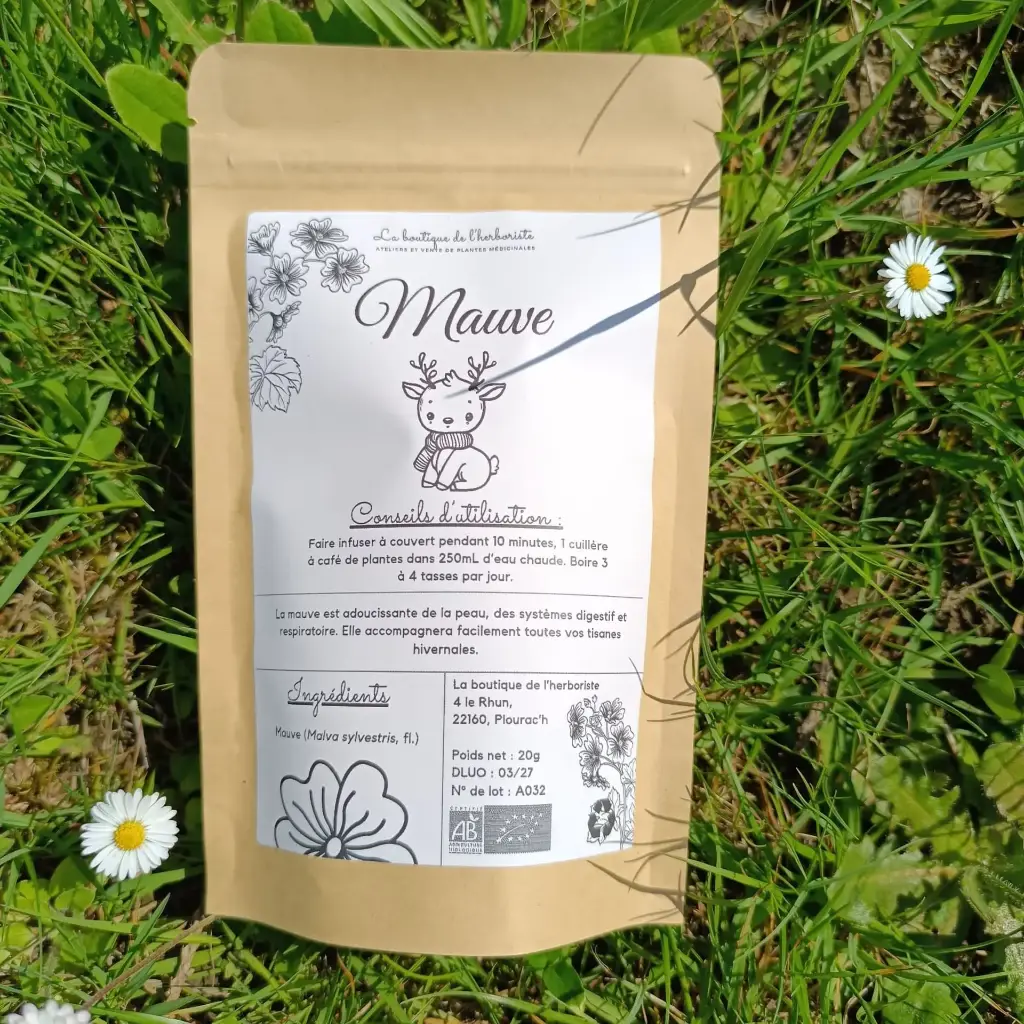 Tisane mauve bio (Malva sylvestris)
