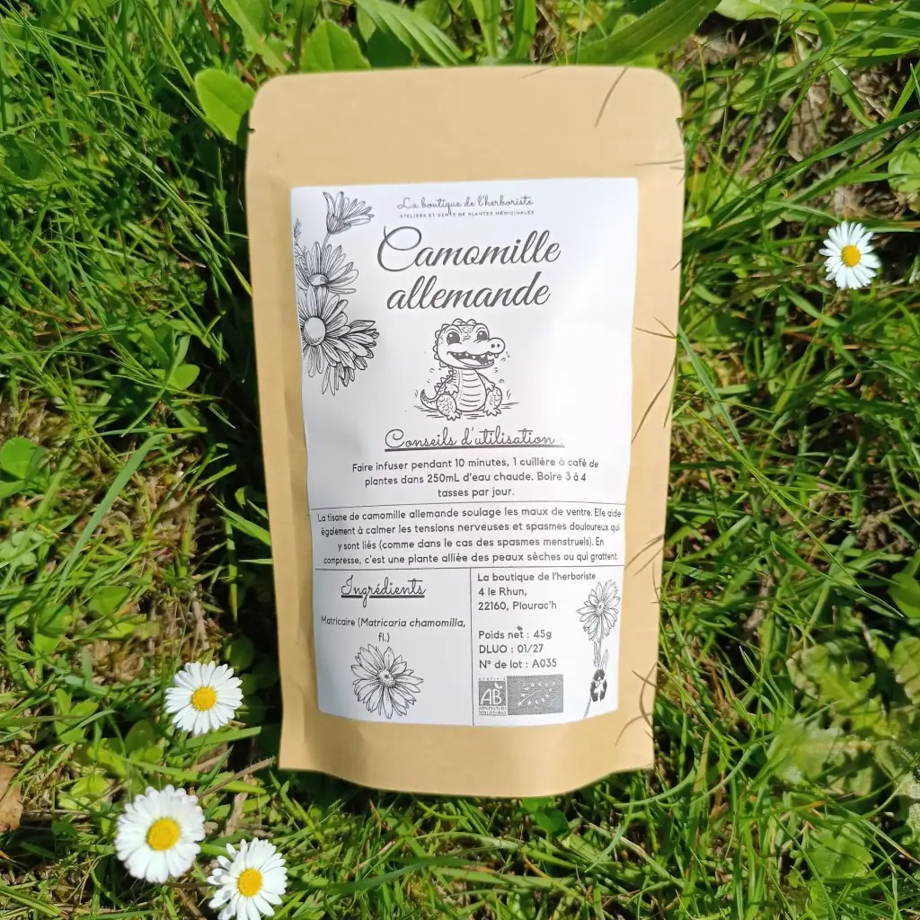 Camomille allemande / Matricaire bio (Matricaria chamomilla)