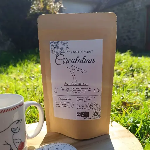Tisane circulation bio - Vigne rouge, cassis, ortie